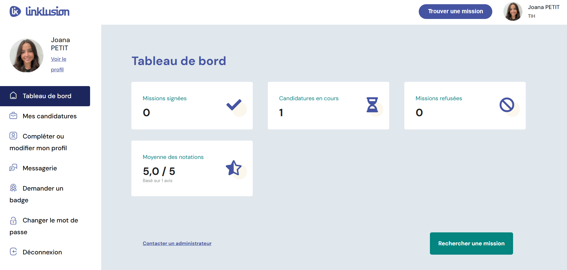 capture utilisation plateforme Linklusion