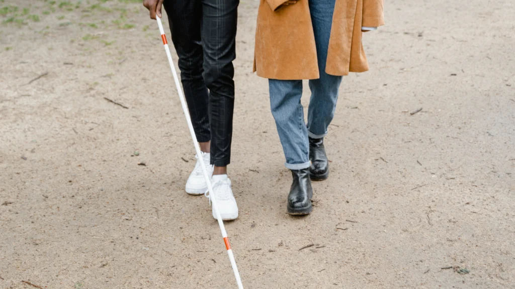 Aide humaine déficient visuel
