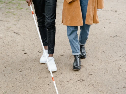 Aide humaine déficient visuel