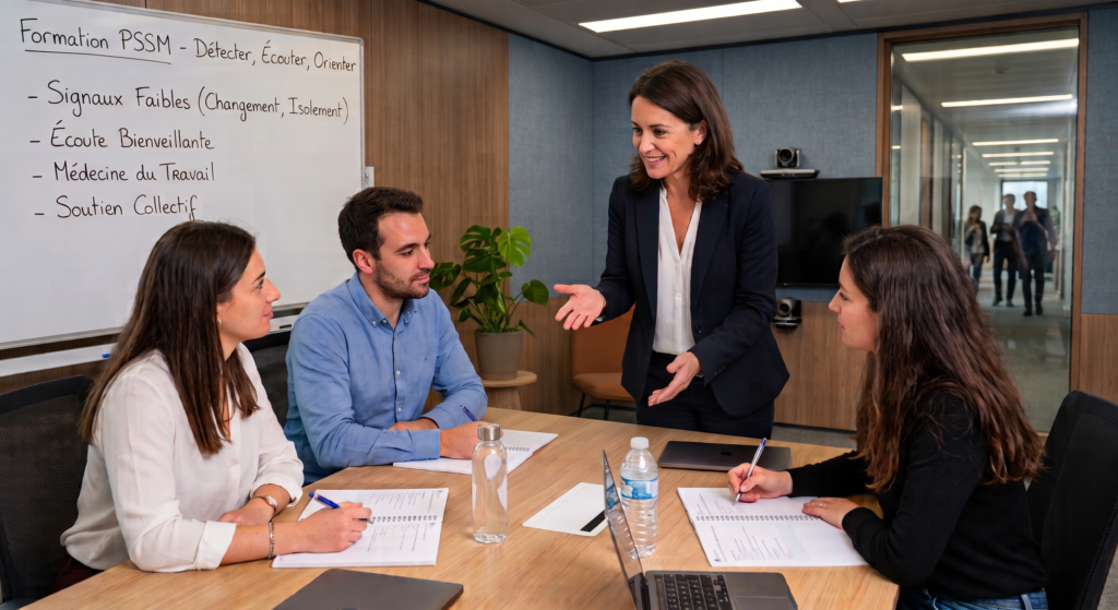 Formation premiers secours en santé mentale