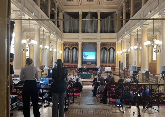 Photo de l'événement de restitution étude avenir TIH dans l'INJA